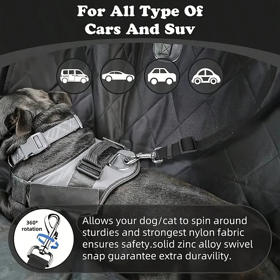 Dog Car Seat Belt Tether Safety Leash for Vehicles