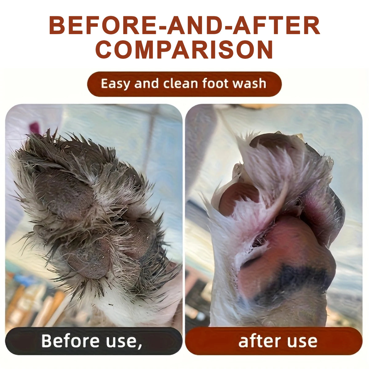 Pet Paw Cleaner Cup for Dogs and Cats