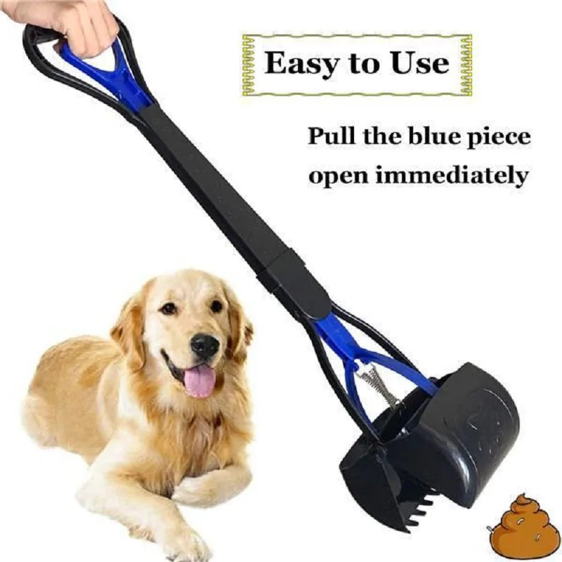 Heavy Duty Jaw Clamp Pooper Scooper for Dogs and Cats