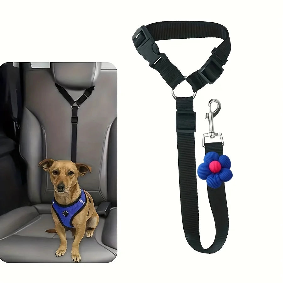 Dog Car Seat Belt Tether Safety Leash for Vehicles