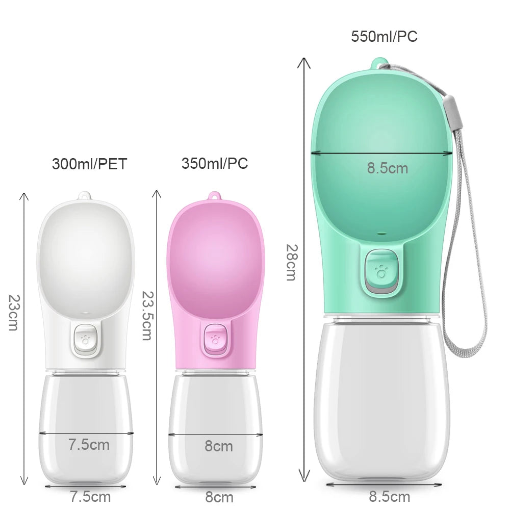 Portable Dog Water Bottle for Outdoor Travel