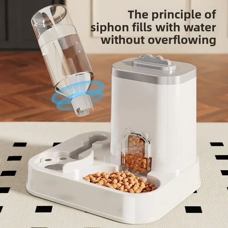 Automatic Pet Feeder Water Dispenser for Dogs and Cats