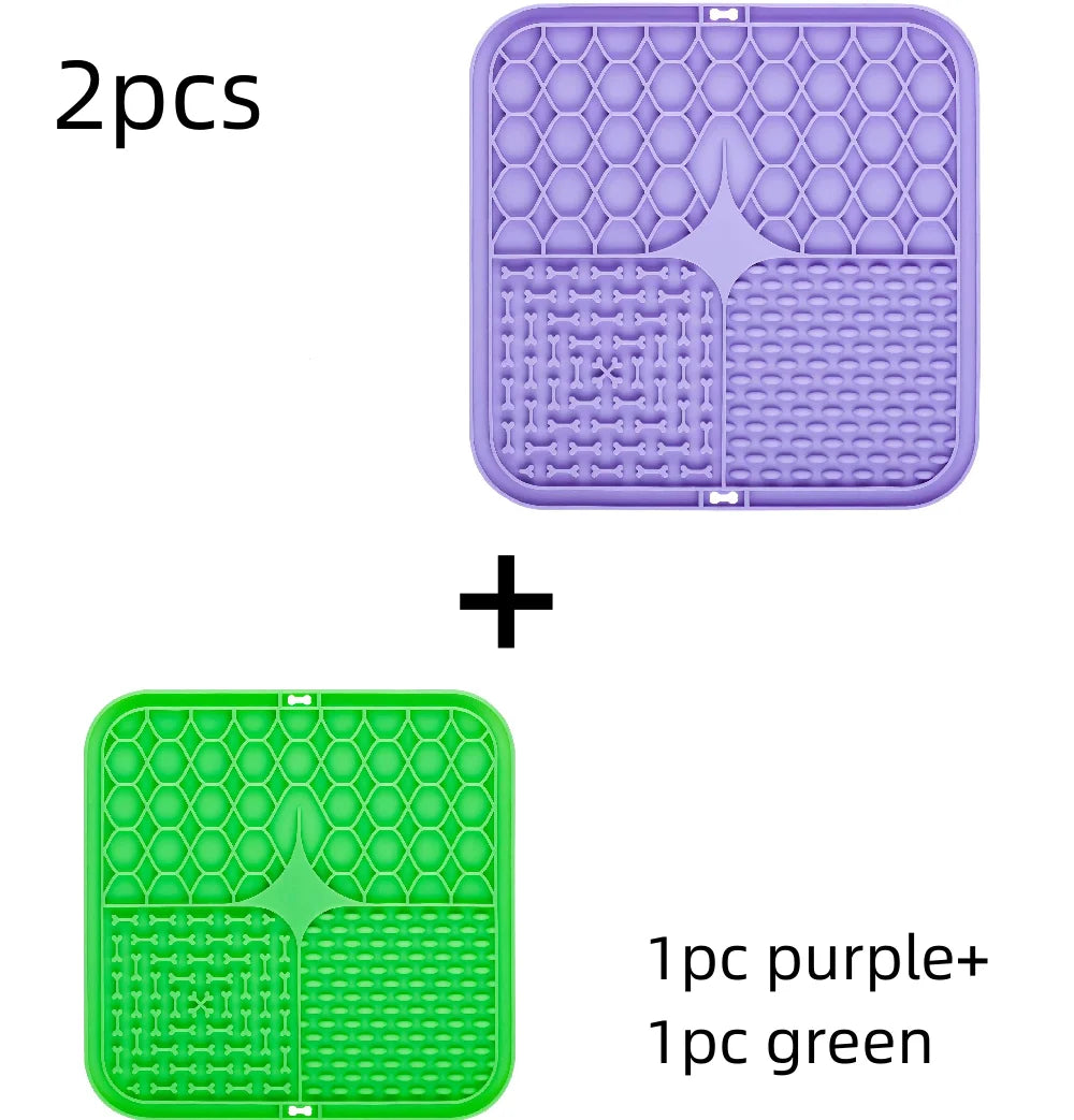 Silicone Pet Lick Mat Slow Feeder for Dogs