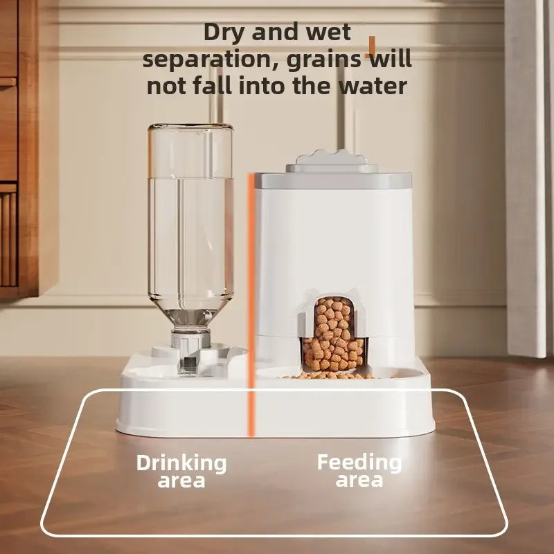 Automatic Pet Feeder Water Dispenser for Dogs and Cats