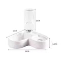 Automatic Double Pet Bowl Feeder for Dogs and Cats