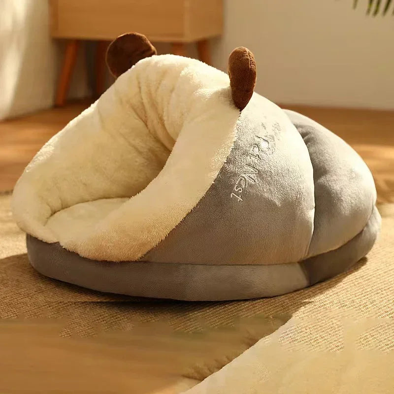 Indoor Coral Fleece Dog Bed Cushion Mat for Dogs