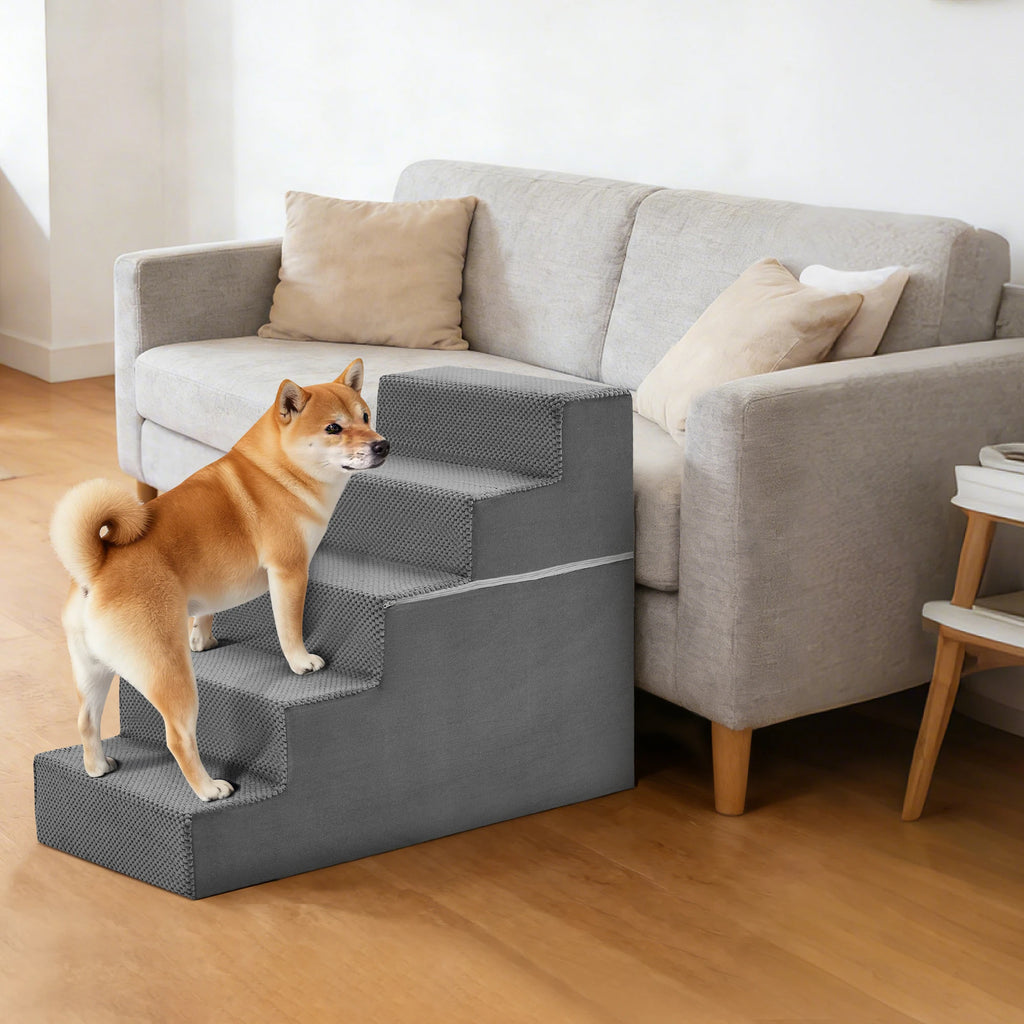 Non-Slip Foam Pet Stairs Ramp for Dogs and Cats