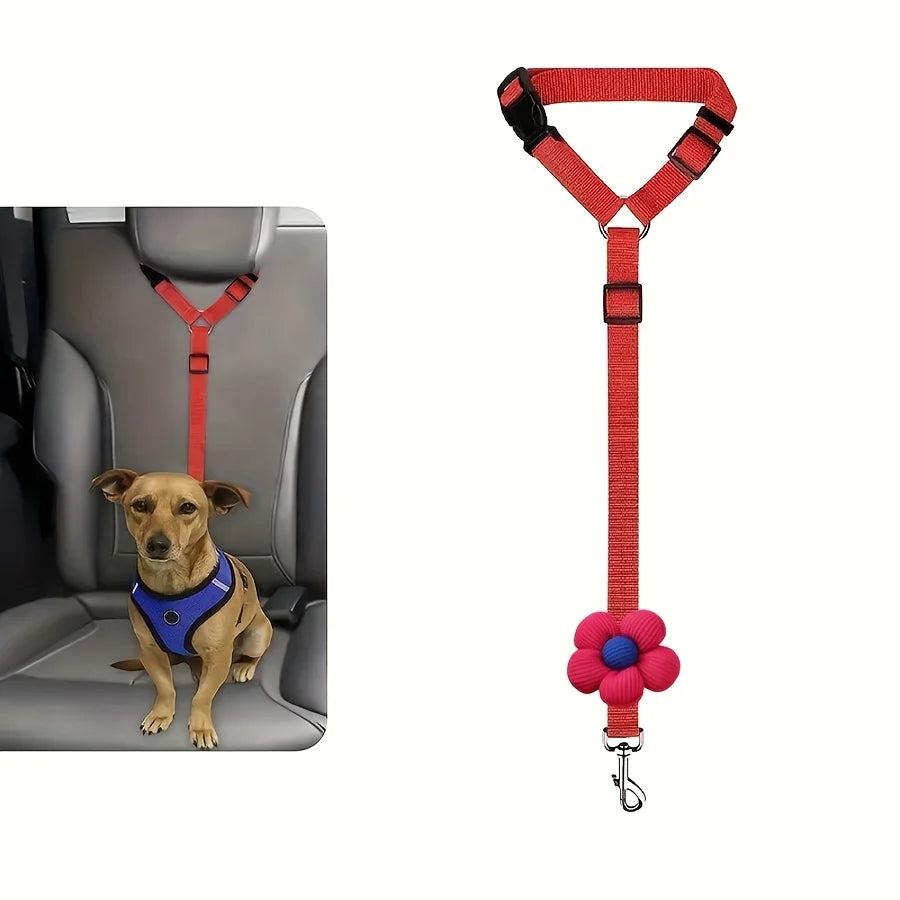 Dog Car Seat Belt Tether Safety Leash for Vehicles