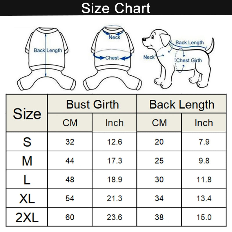 Reflective Waterproof Raincoat Jumpsuit Overalls for Dogs