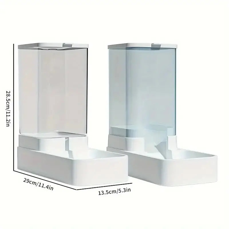 Automatic Gravity Food and Water Dispenser for Dogs and Cats