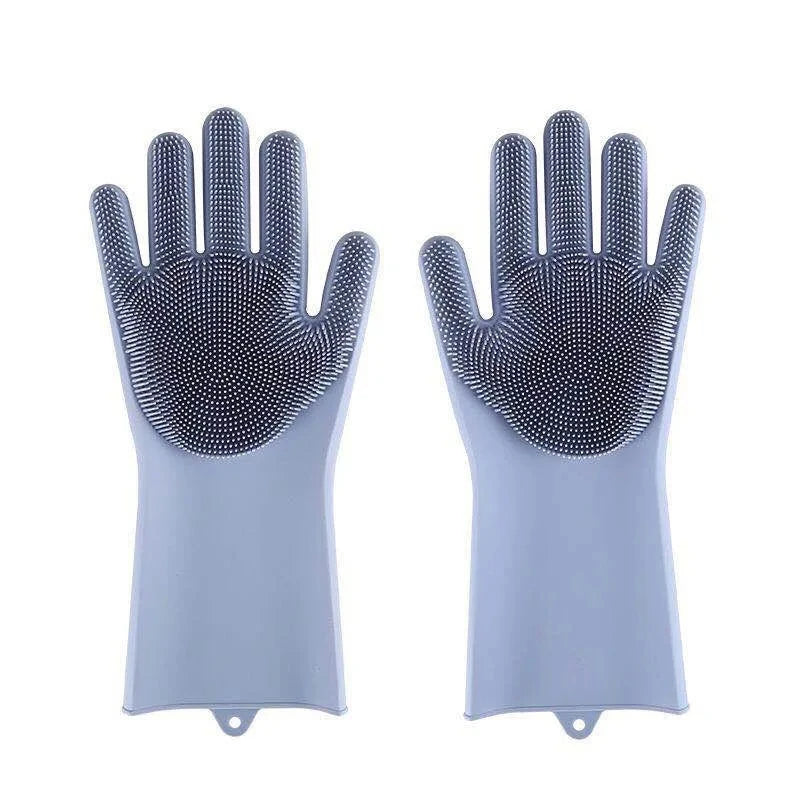 Silicone Pet Grooming and Bathing Gloves
