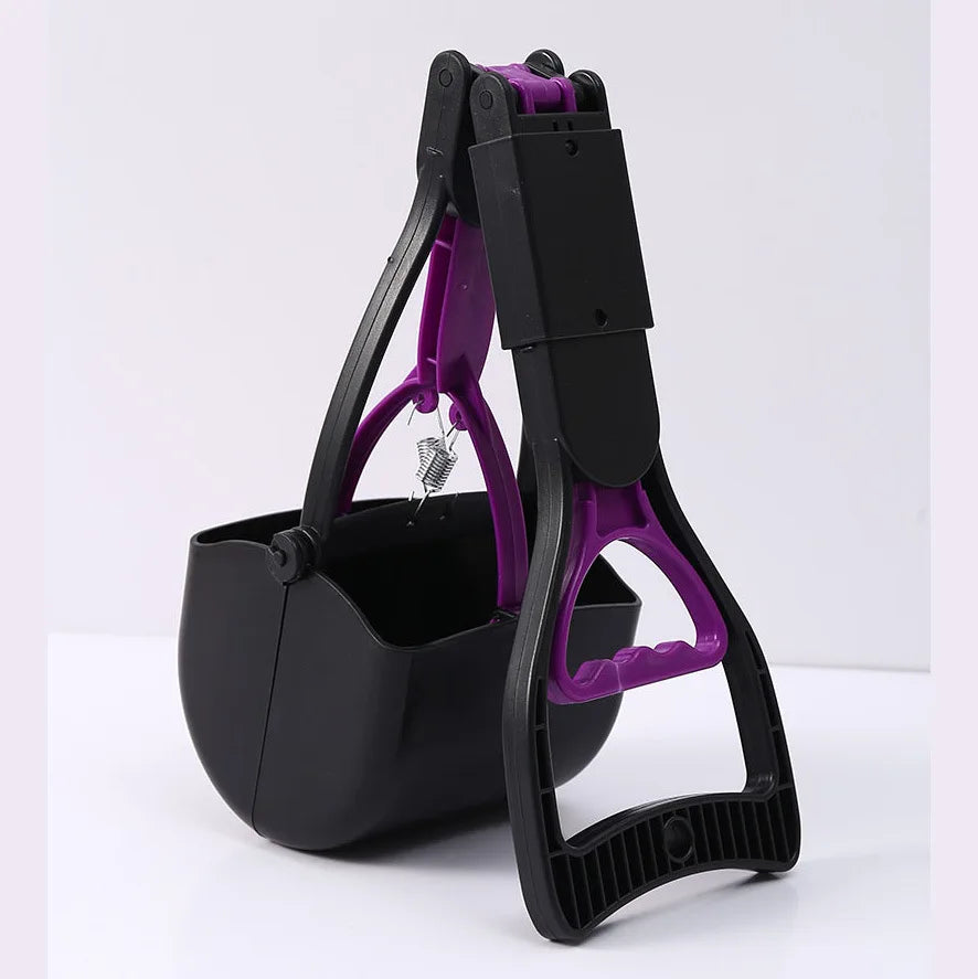 Heavy Duty Jaw Clamp Pooper Scooper for Dogs and Cats