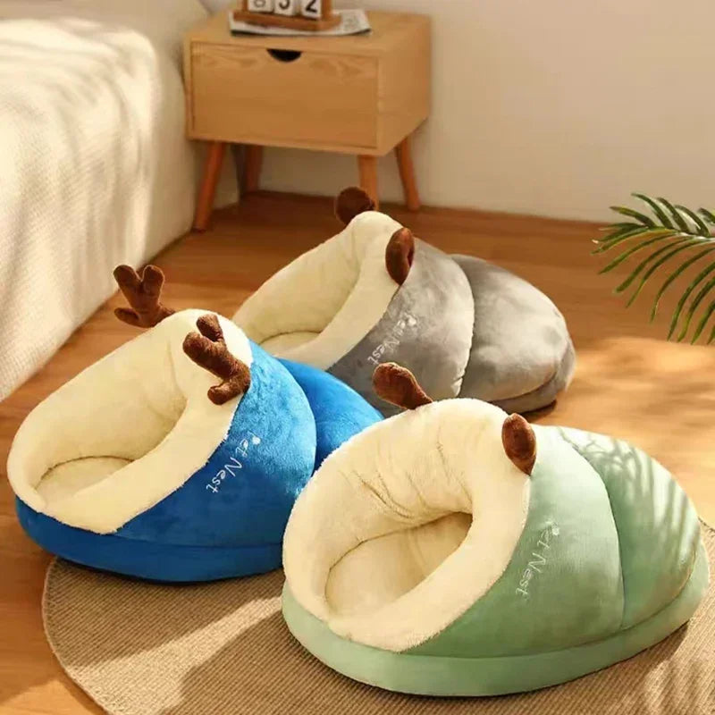 Indoor Coral Fleece Dog Bed Cushion Mat for Dogs