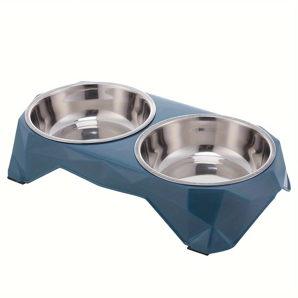 Stainless Steel Double Pet Bowl for Dogs and Cats
