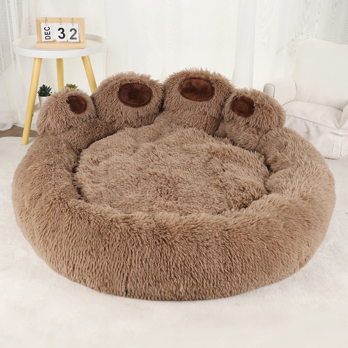 Warm Fluffy Pet Bed Cushion Sofa for Dogs and Cats