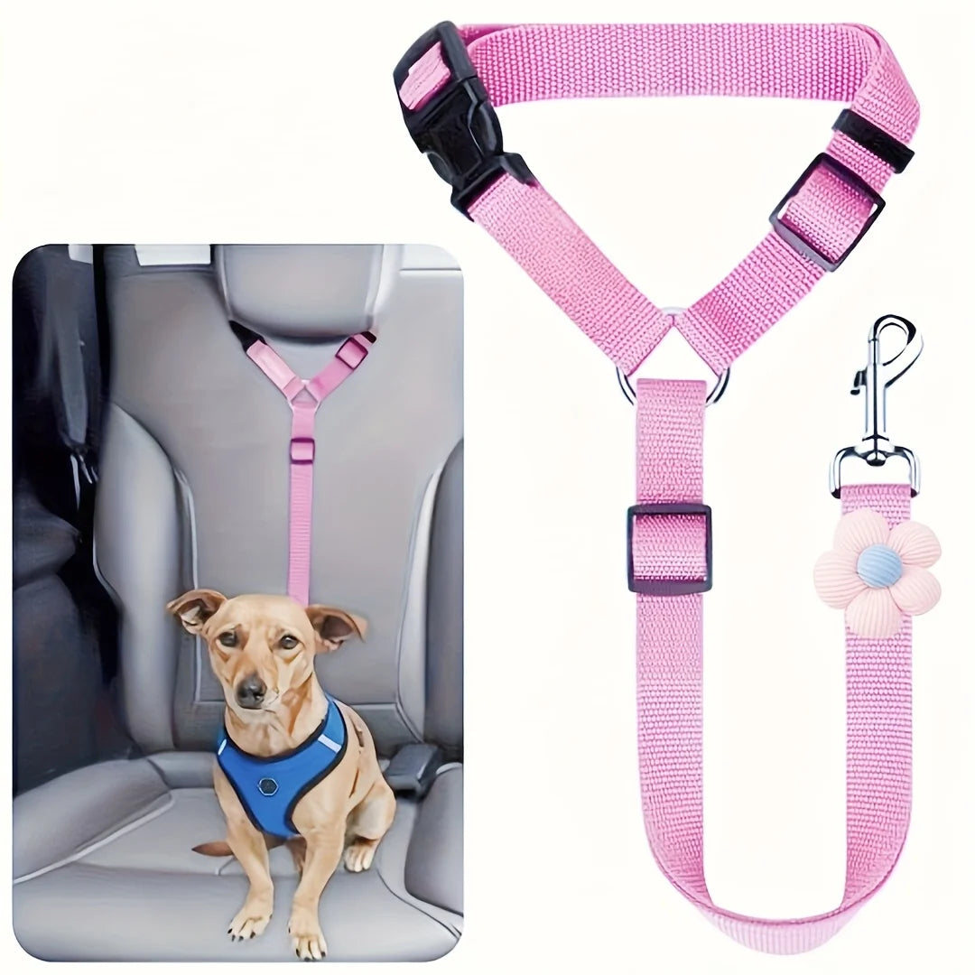 Dog Car Seat Belt Tether Safety Leash for Vehicles