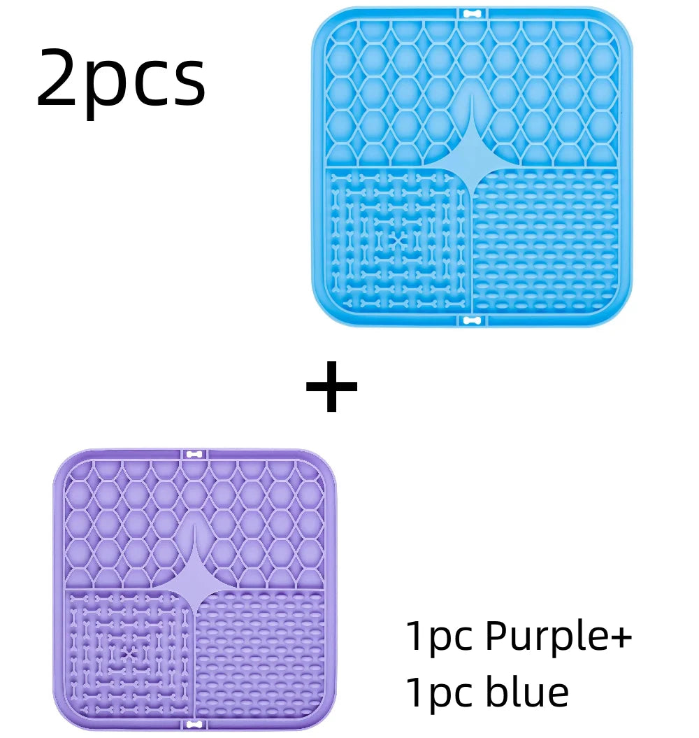 Silicone Pet Lick Mat Slow Feeder for Dogs