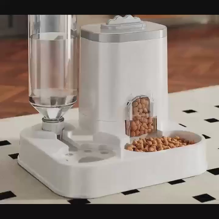Automatic Pet Feeder Water Dispenser for Dogs and Cats
