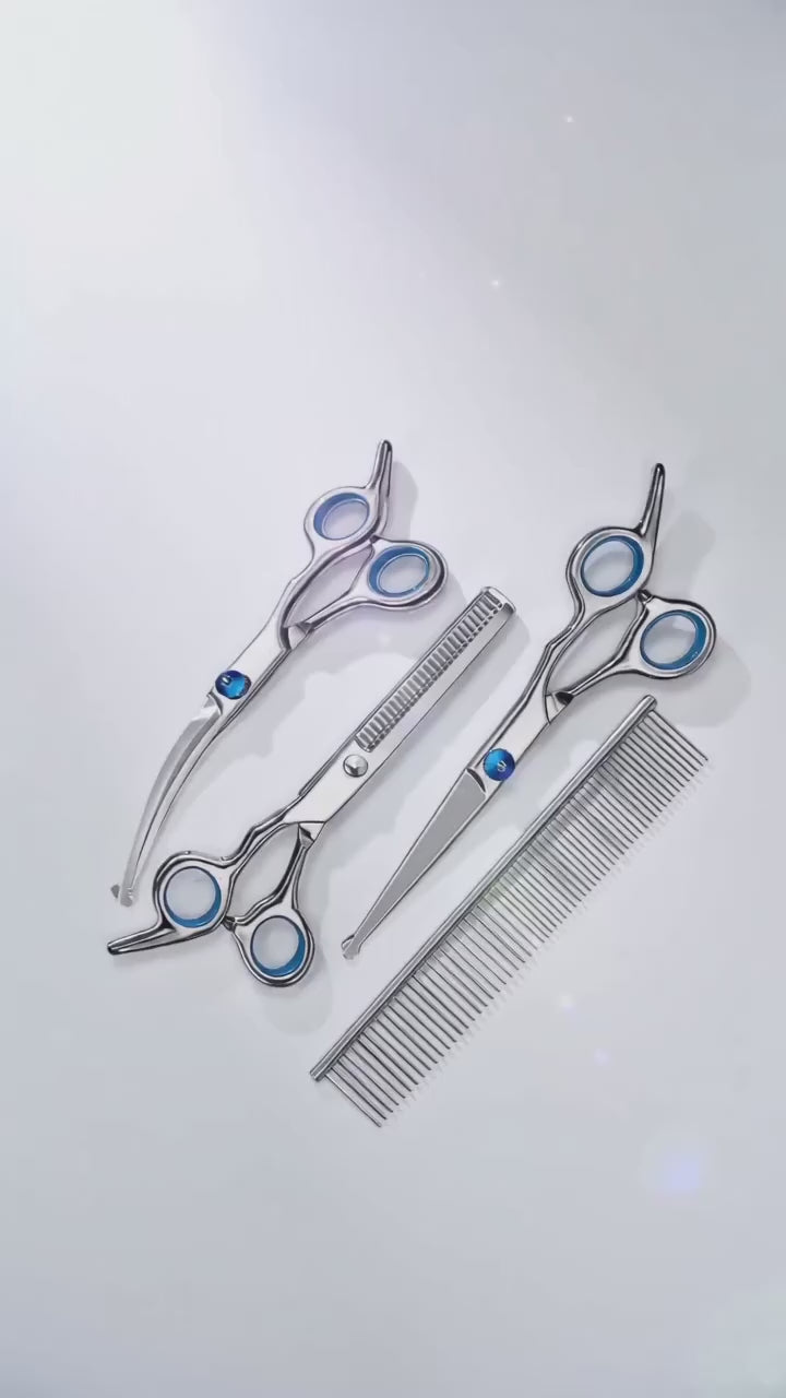 Stainless Steel Dog Grooming Shears Scissors for Dogs